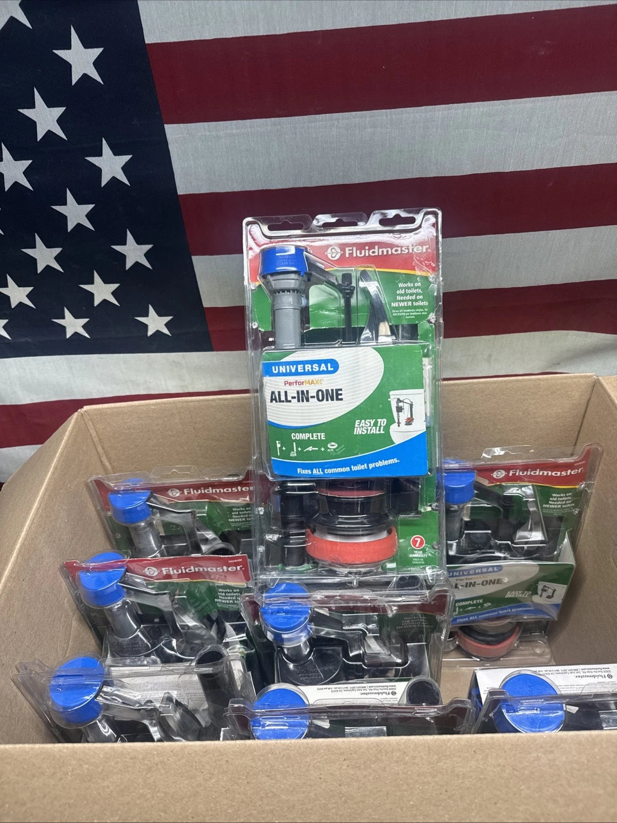 LOT OF 9 Fluidmaster Universal Complete Toilet Rebuild Repair Kit 10" H 400ARHRK