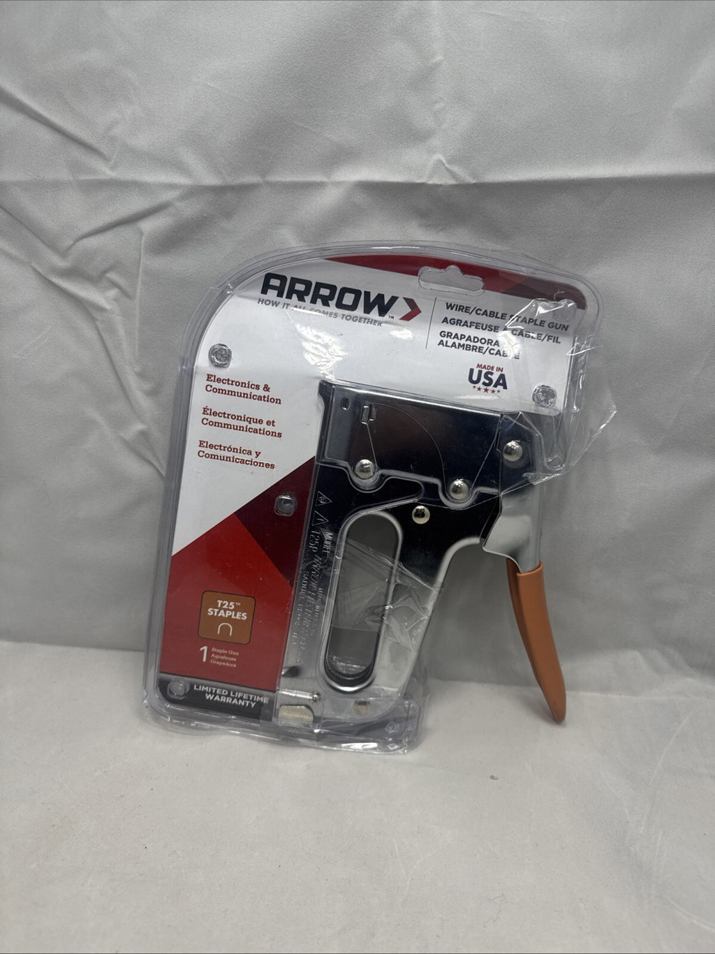 Arrow Fastener T25 Low Voltage Wire Staple Gun