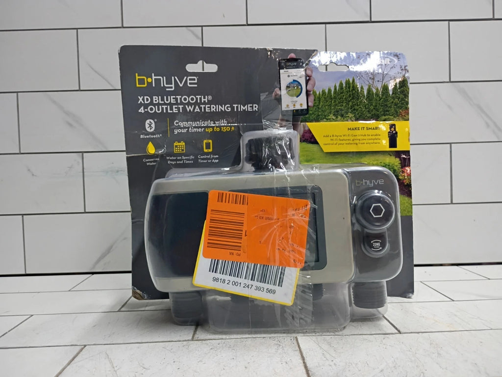 Orbit B-Hyve XD Bluetooth 4-Outlet Hose Faucet Timer NEW OPEN BOX