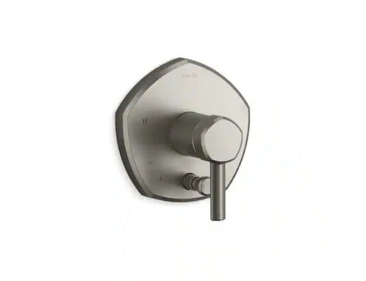 KOHLER Occasion Lever 1-Handle Tub and Shower Faucet Trim in Vibrant Brushed