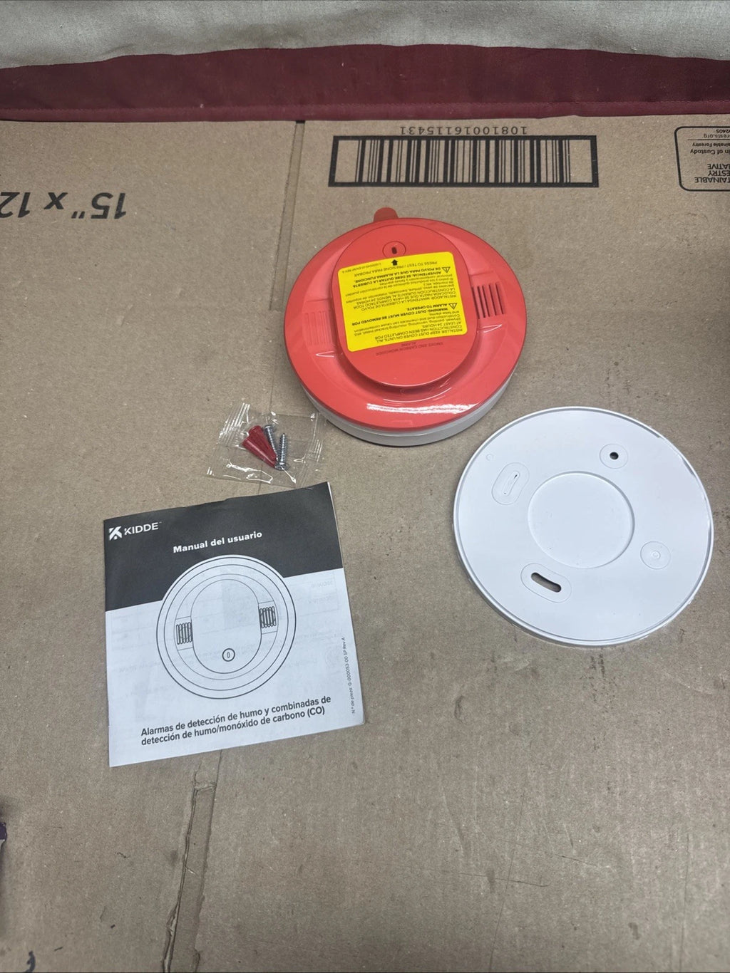 Kidde 30CUDR Detect Smoke & Carbon Monoxide Alarm w/ 2 AA Batteries