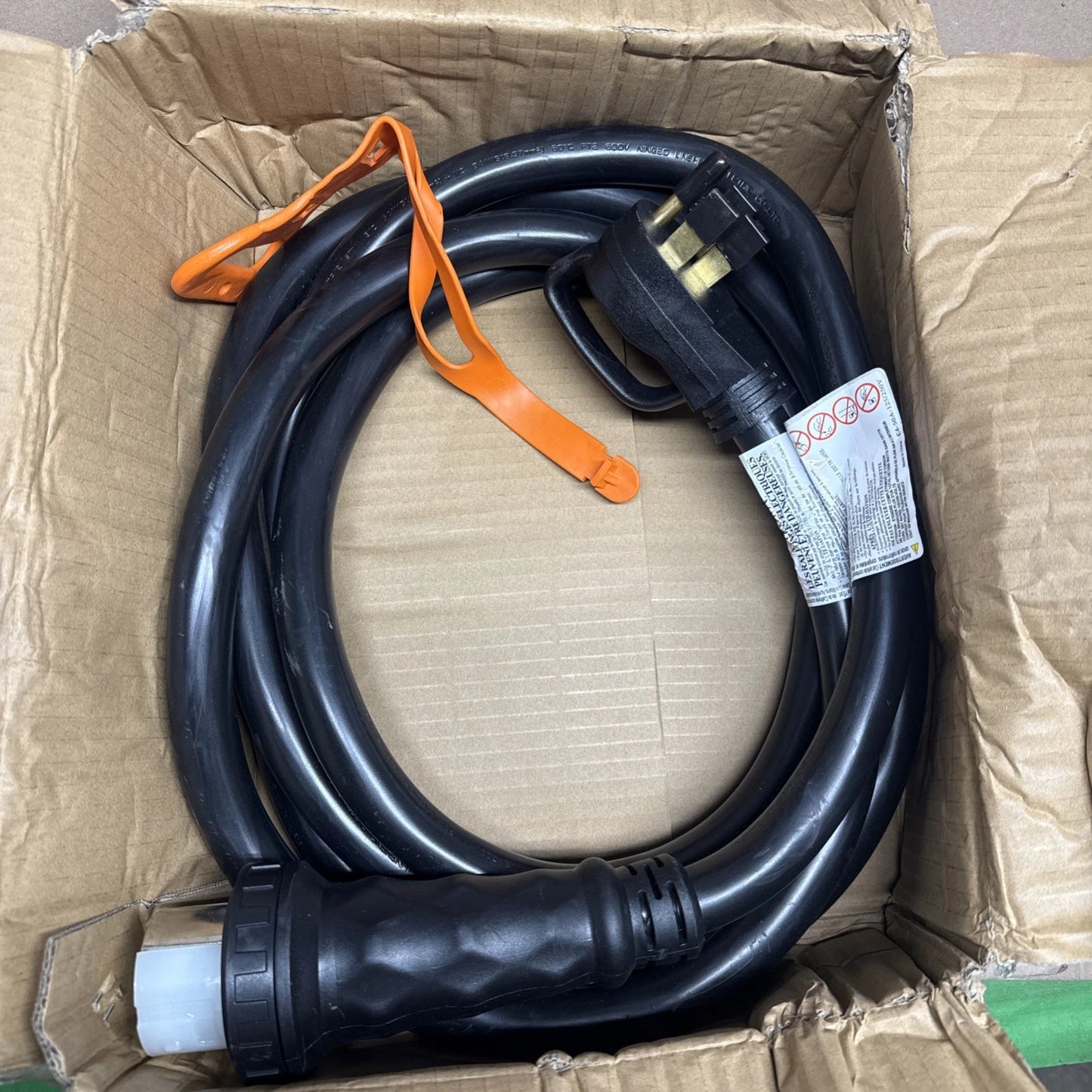 VEVOR 15 Feet Generator Extension Cord 50A 125/250V CS6364 Locking Connector.