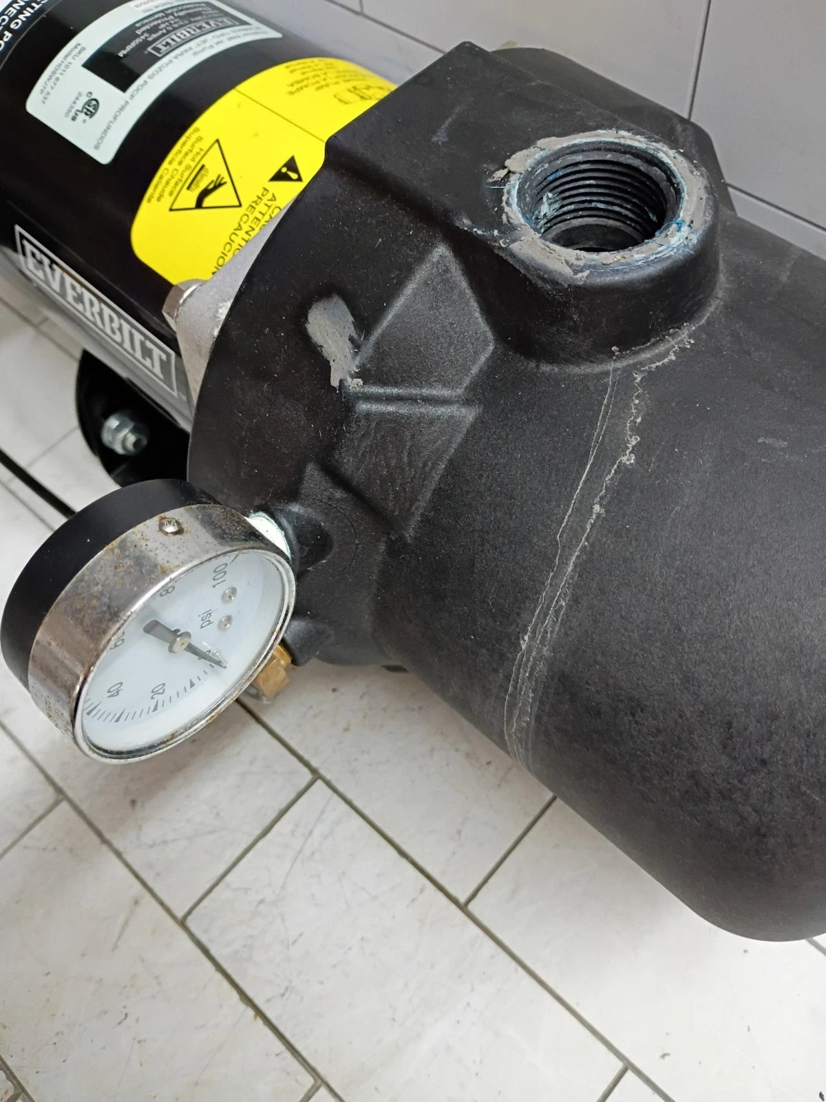 HDSWJ7P Everbilt Shallow Well Jet Pump Plastic 3/4HP For Parts Only