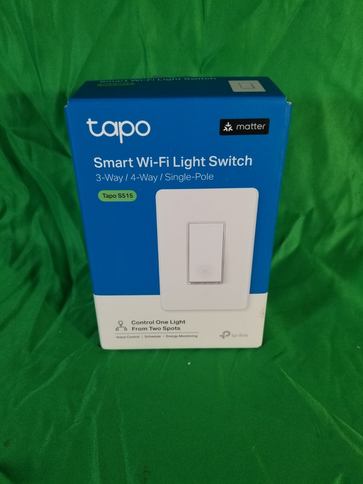 TP-Link Tapo Smart Switch Tapo S515 White Energy Monitoring Toggle Switch