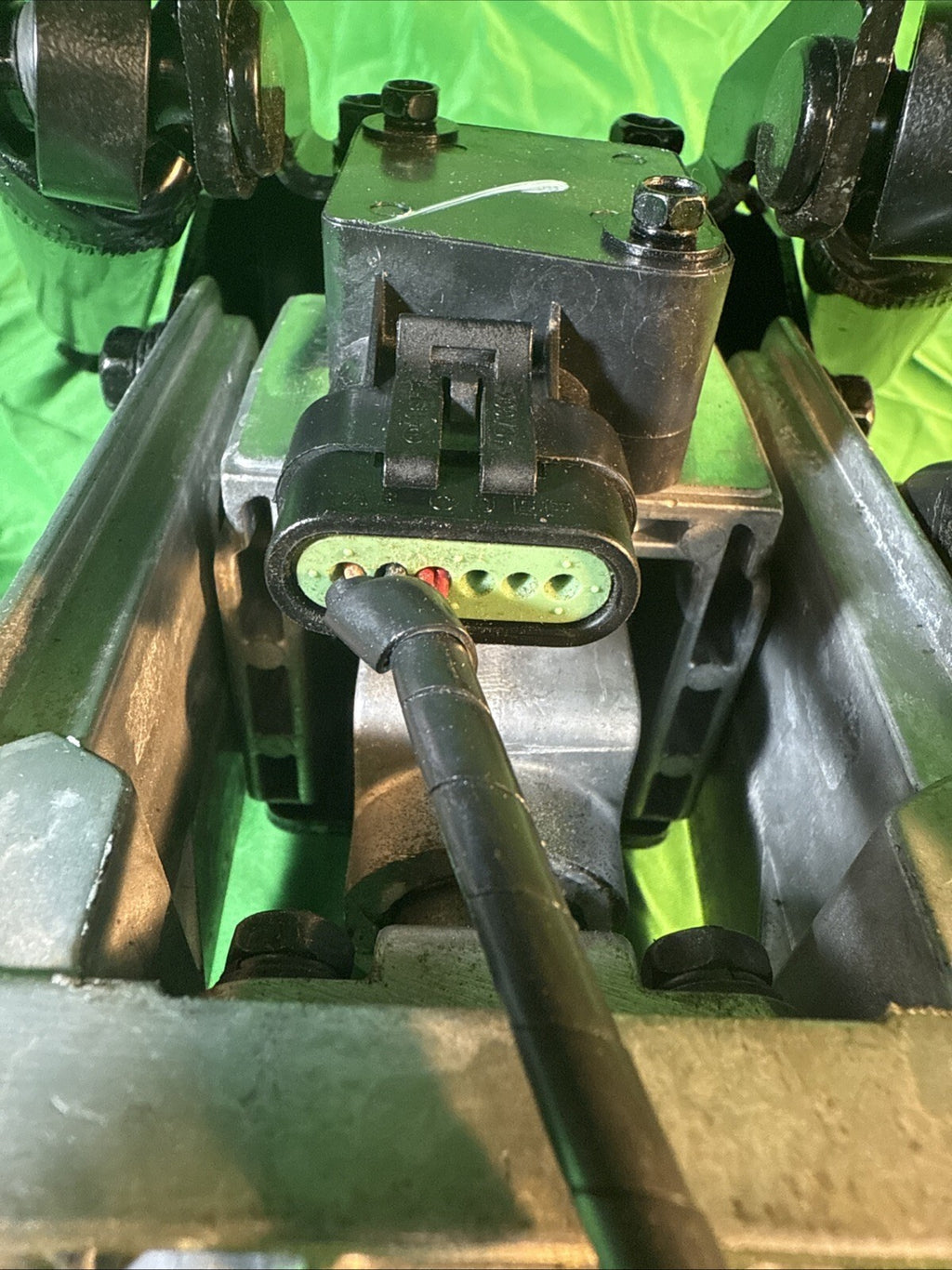 Joystick Assy w/ Sensors & Mixing Board For Ryobi Z42Li 80v Zero Turn Mower