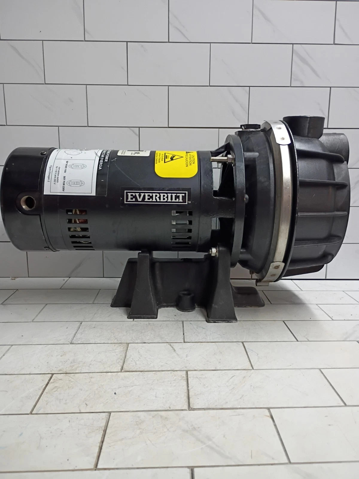 Everbilt HDLS15P Lawn Irrigation Pump Plastic 1.5HP PARTS ONLY