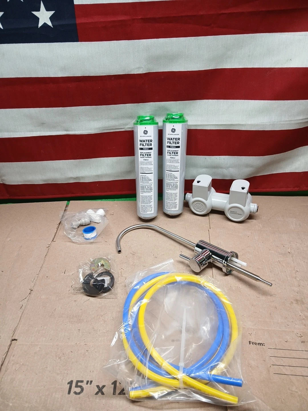 GE GXK255TBN Under Sink Dual Water Filtration System
