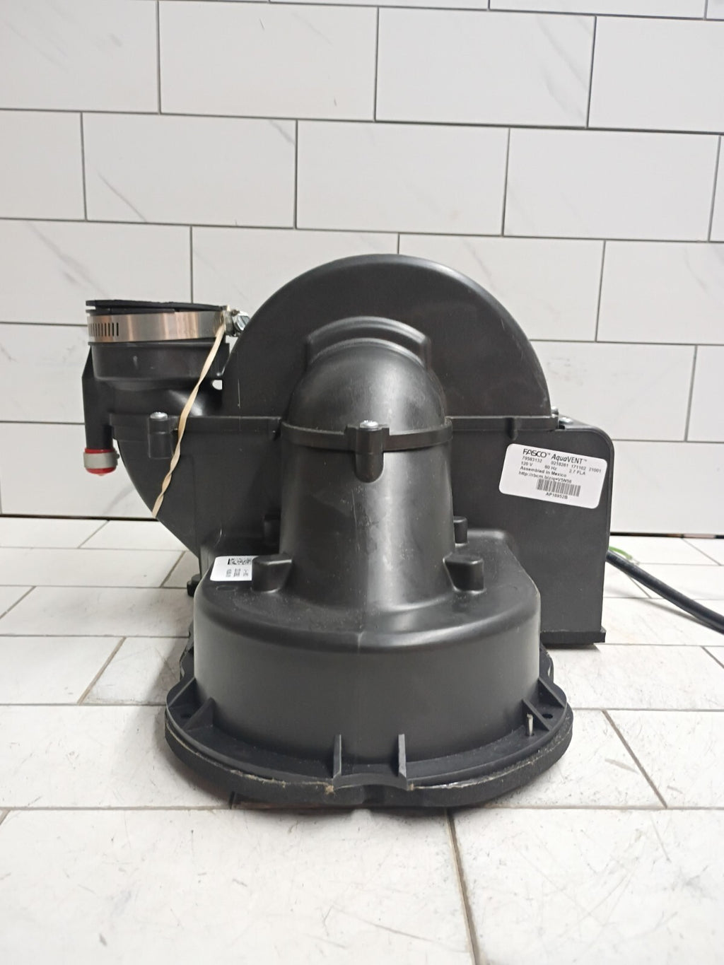 Fasco AquaVENT AP18952B Water Heater Blower Assembly New Open Box