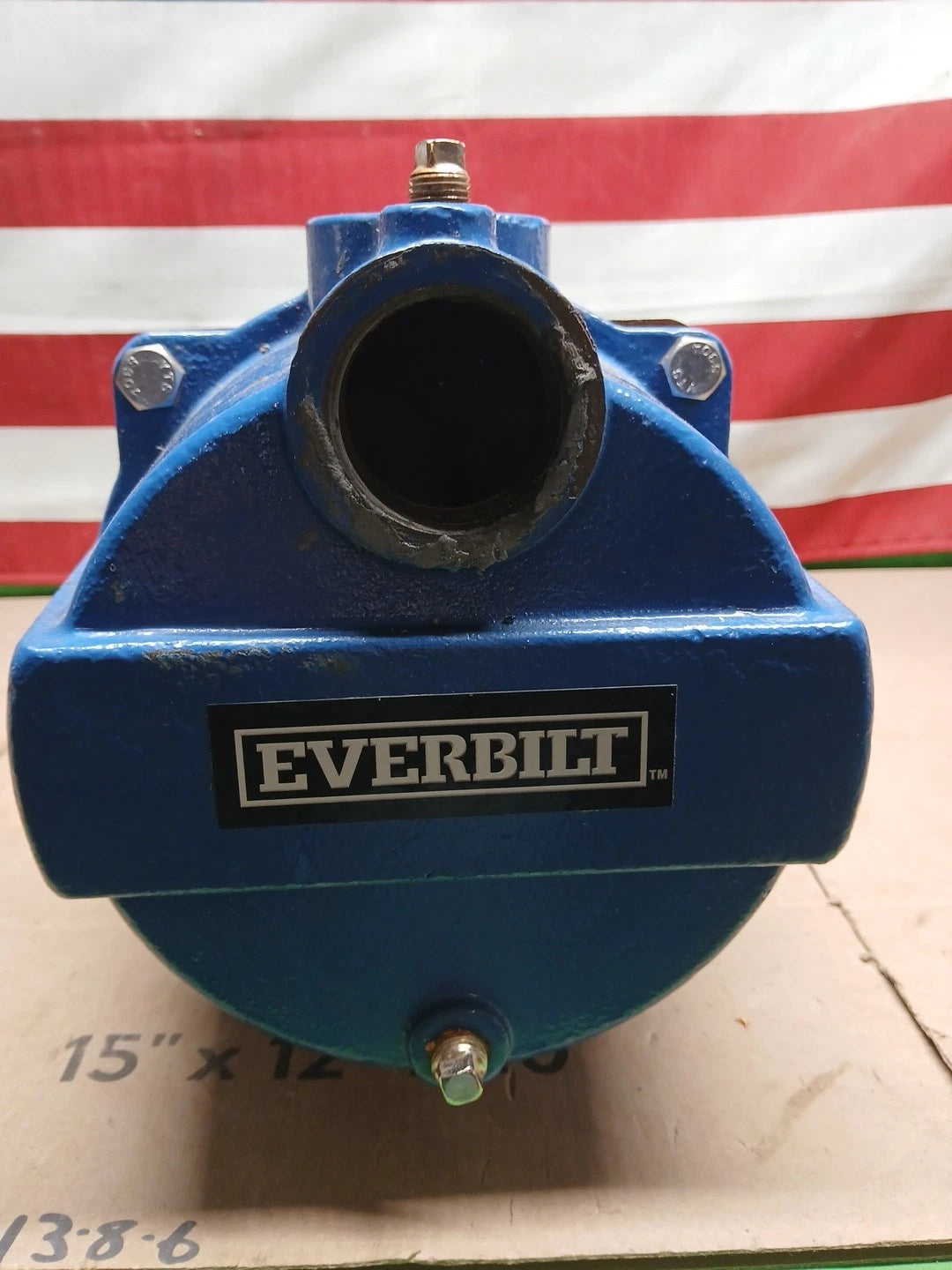Everbilt 1-1/2 HP Cast Iron Lawn Irrigation Pump 115 /230 Dual Voltage FOR PARTS