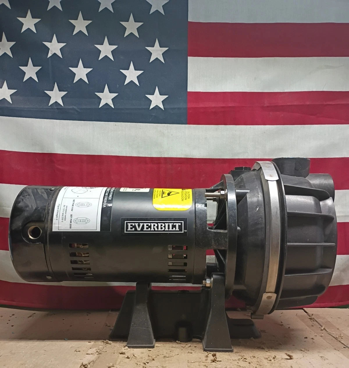 Everbilt HDLS15P Lawn Irrigation Pump Plastic 1-1/2HP FOR PARTS ONLY