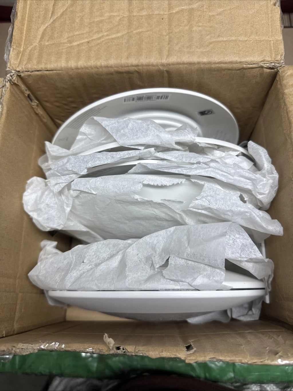 6-pack of Halo HLC 6 in. 3000K White Integrated LED Recessed Light Trims'