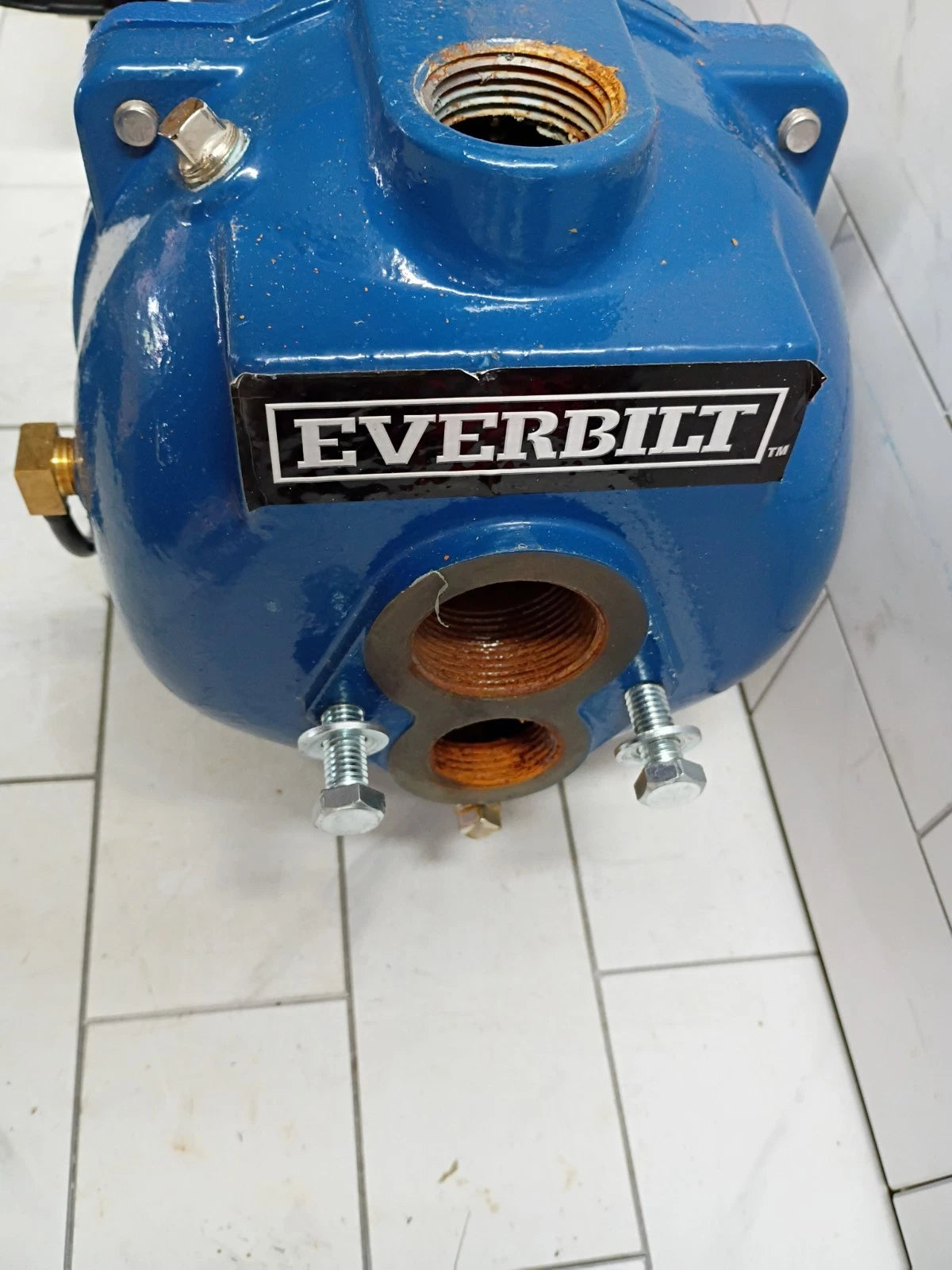 Everbilt 1 HP Professional Convertible Jet Pump. Read Description*PARTS ONLY*