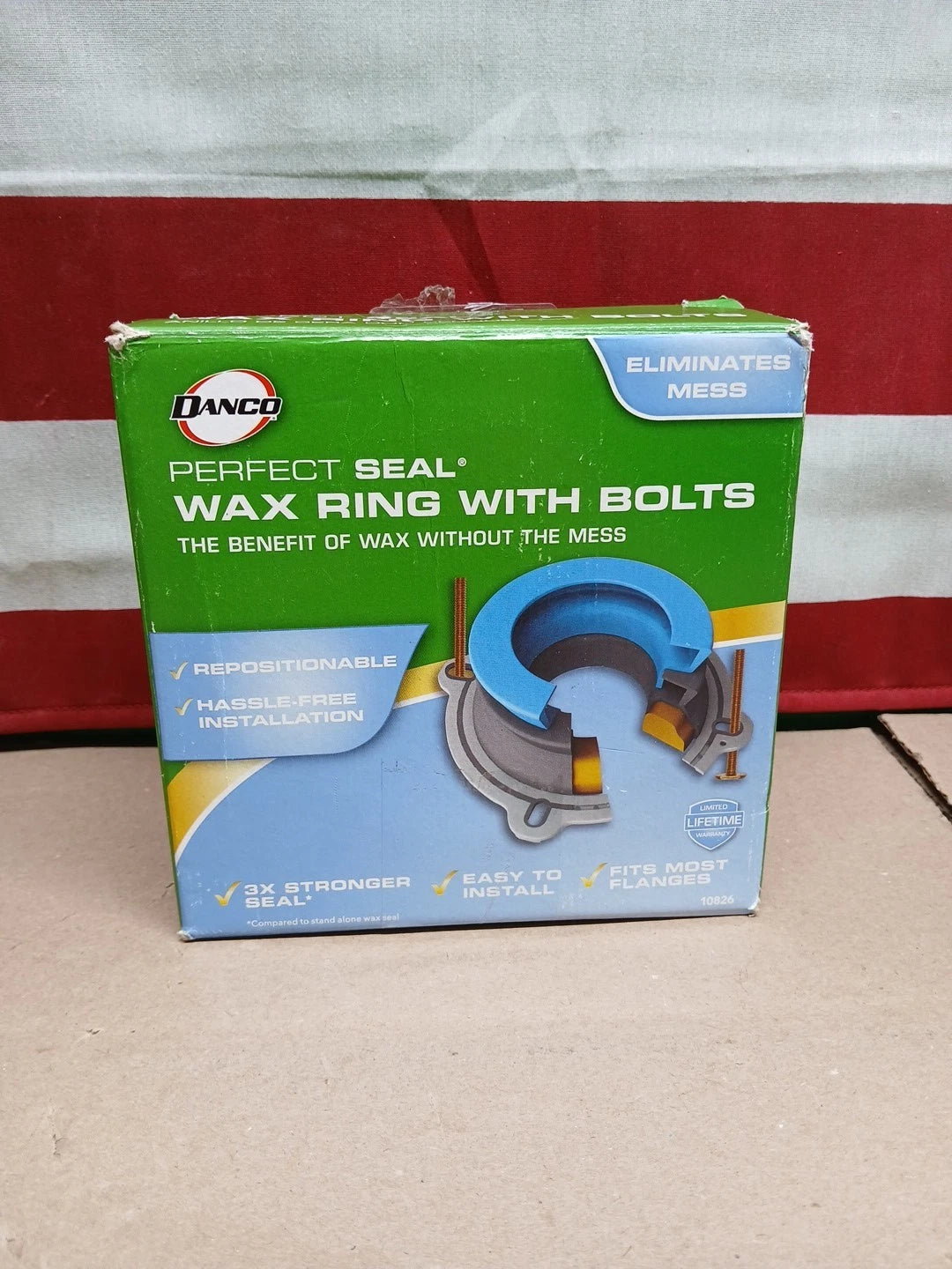 Perfect Seal Toilet WaxRing Toilet Install Kit