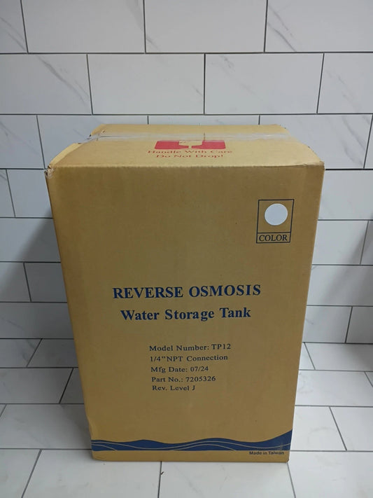 GXRV40TBN GE Reverse Osmosis Water Filtration System Replacement Tank NEW