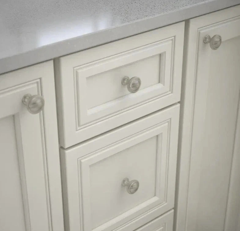 45-Pk Liberty P17477C-SN-C 1-1/4 Satin Nickel Capital Cabinet & Drawer Round New