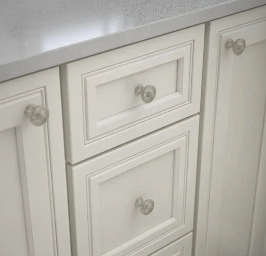45-Pk Liberty P17477C-SN-C 1-1/4 Satin Nickel Capital Cabinet & Drawer Round New