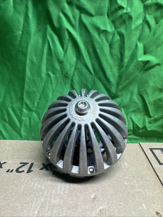3-in Guardian Sink Drain Strainer Aluminum Commercial Dome 3000 Clog Prevention