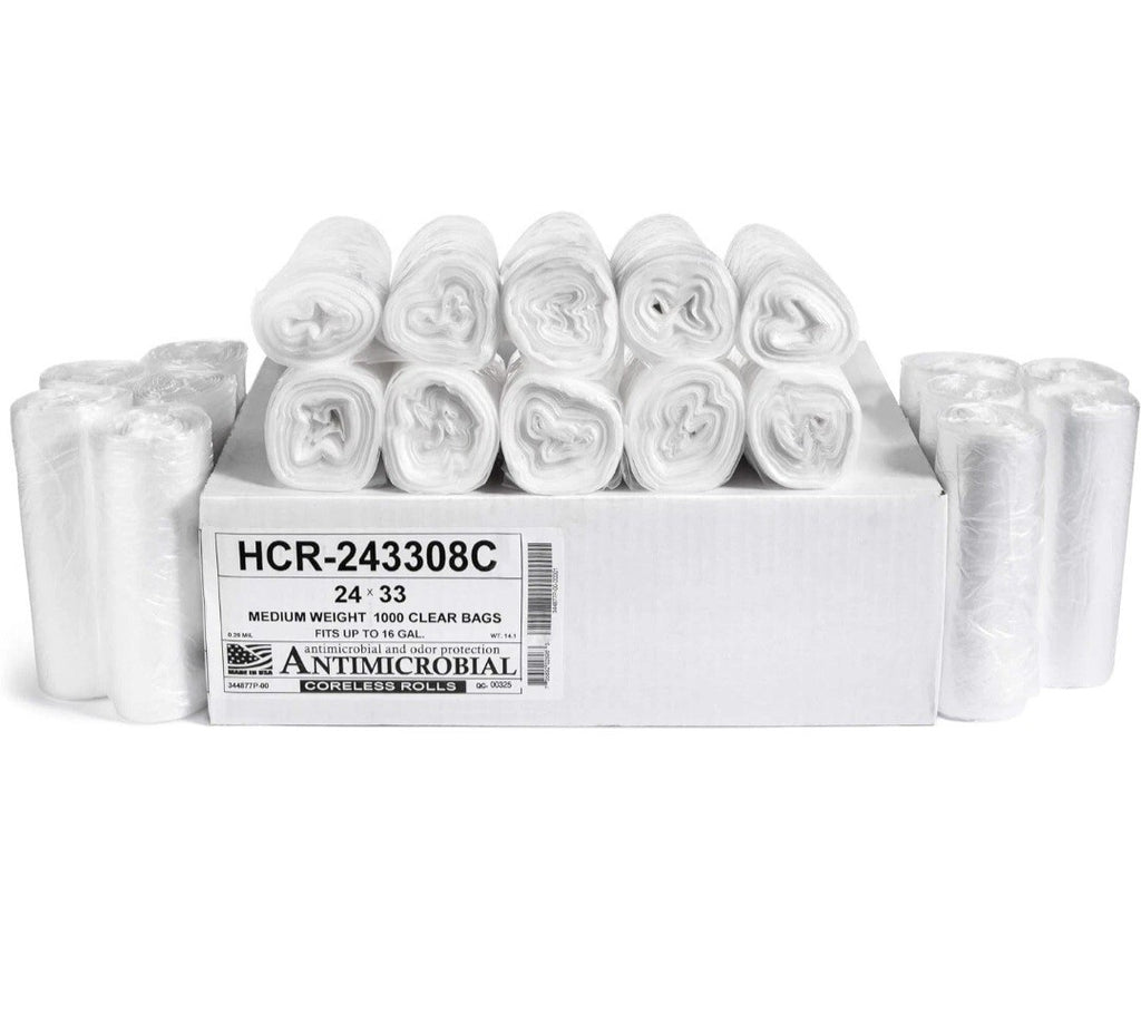 16 GAL High Density Trash Bags,