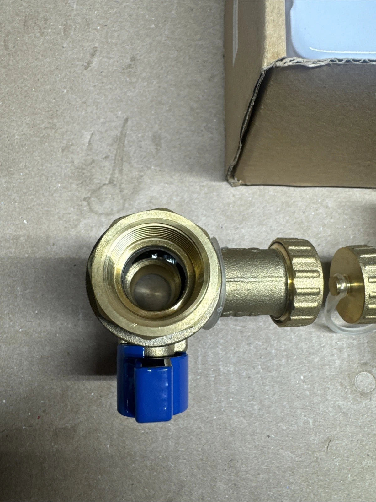 Rheem RTG20326 Brass Service Valve Kit 3/4" FIP Union x FIP, OB