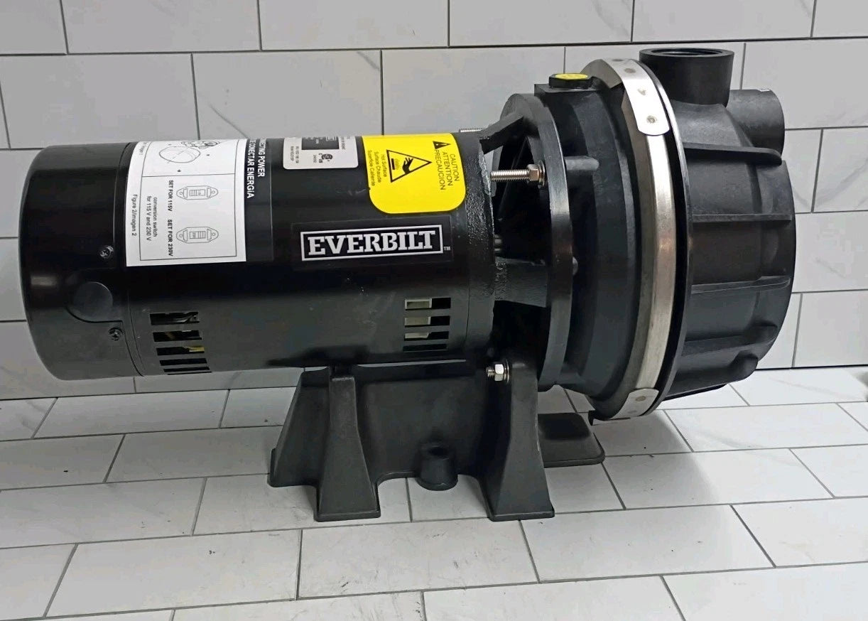 Everbilt Lawn Irrigation Pump Plastic 1.5HP HDLS15P NEW OPEN BOX