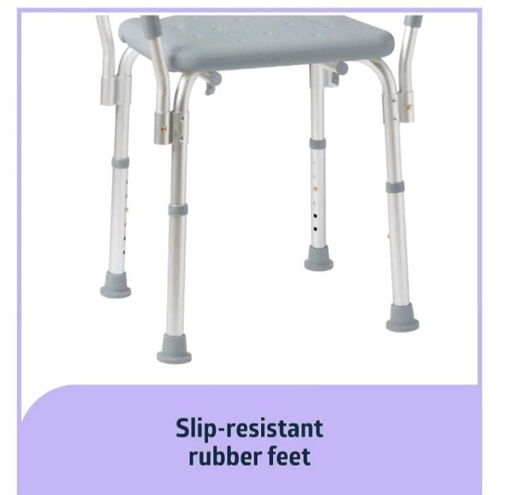 Guardian Medline Bath Chair With Arms (Without Back) G2-200KHX1 Open Box