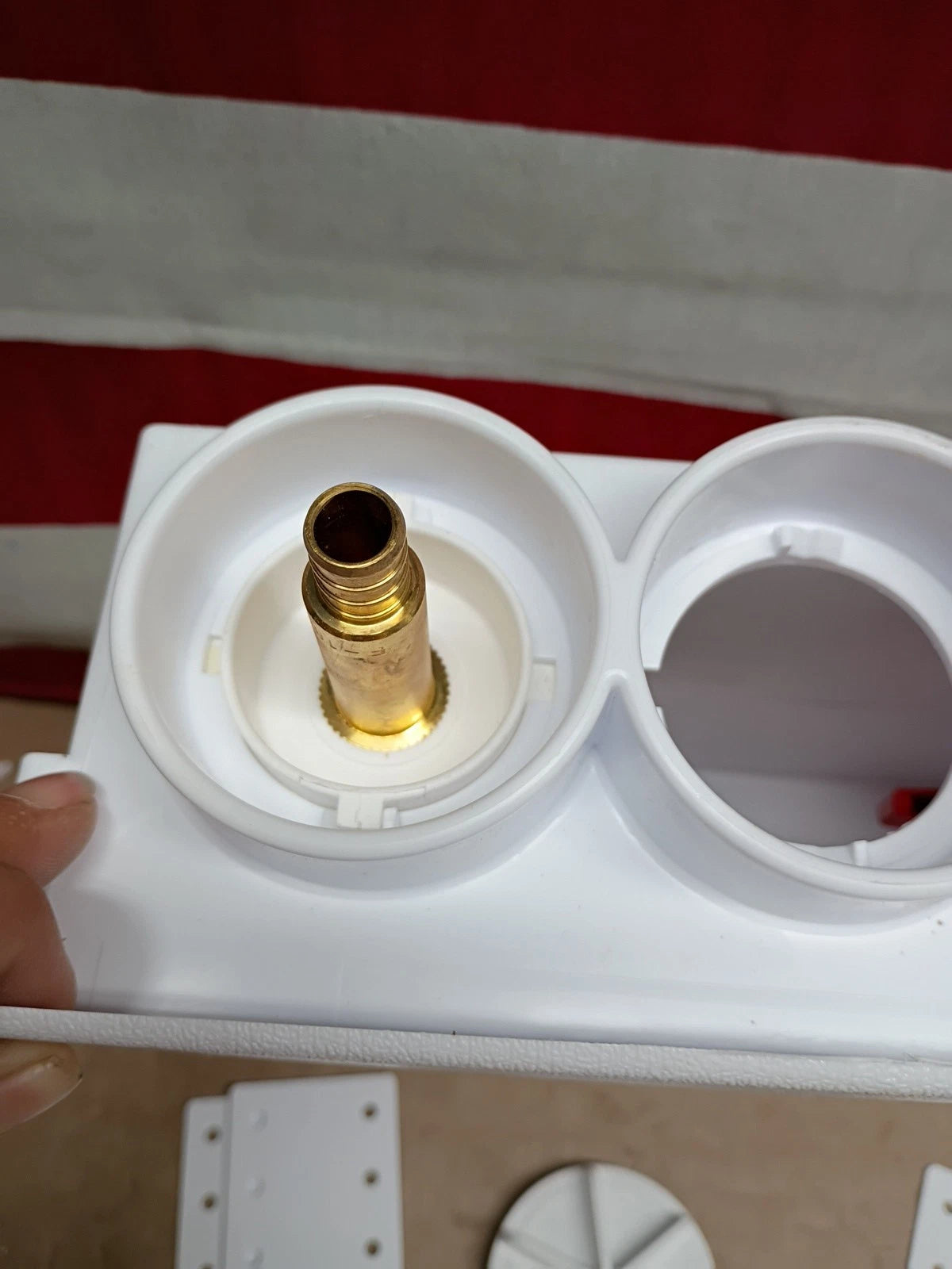 Oatey Quadtro Model 38529 Washing Machine Outlet Box 1/2" copper sweat or thread