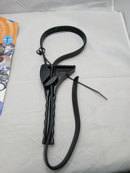 Boa Constrictor Strap Wrench with 11" Body and 39" Strap Black