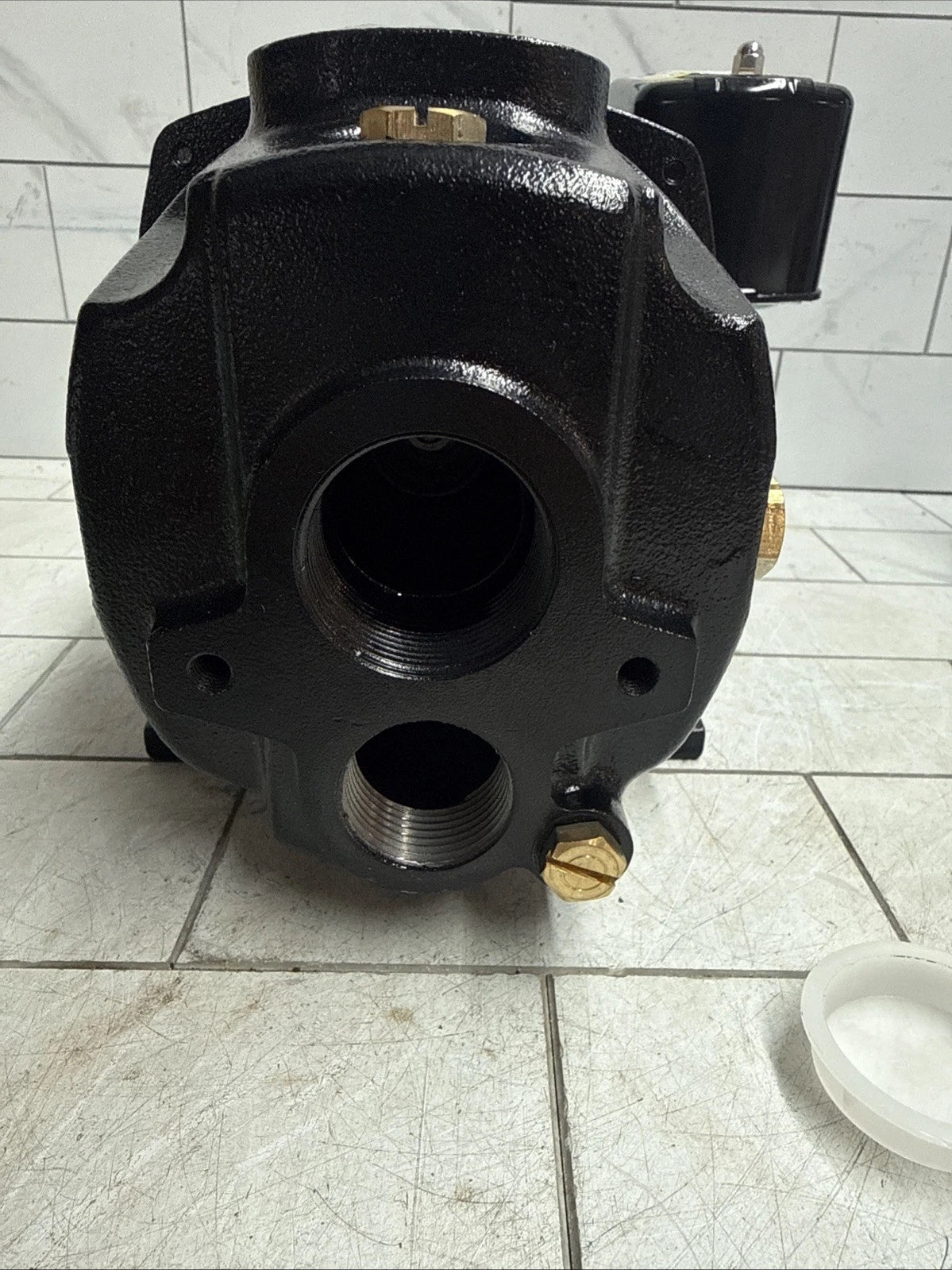 Acquaer CJE050-1 1/2 HP Cast Iron Convertible Jet Pump NEW Open Box