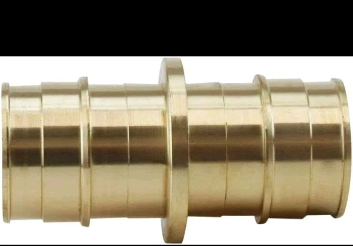 5PK Apollo EPXC11 Expansion Pex Pipe Coupling, Brass, 1"