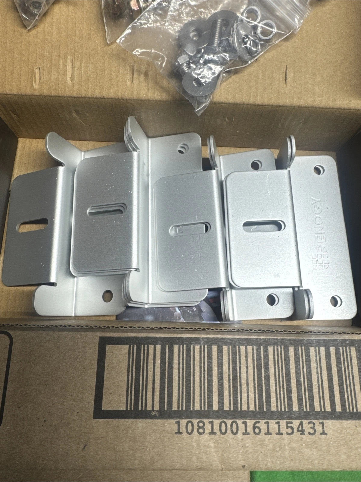 Renogy 2 Sets Solar Panel Mounting Z Bracket Set of 4 Units (RNG-MTS-ZBx2)
