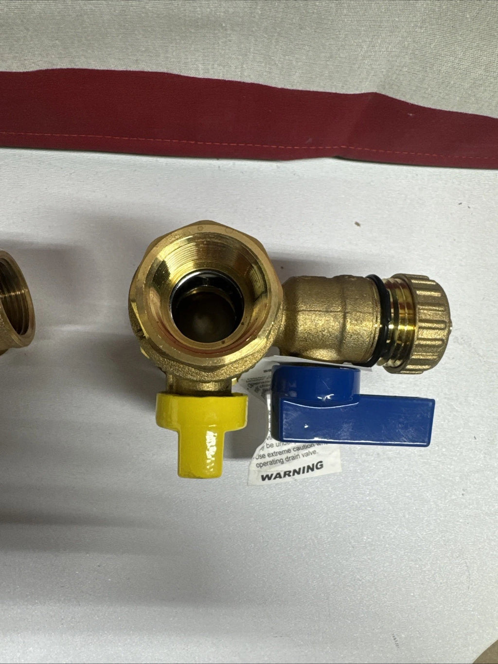 Webstone H-42443WPR-R 3/4" Tankless Water Heater Service Valve Kit w/ Two Valve.