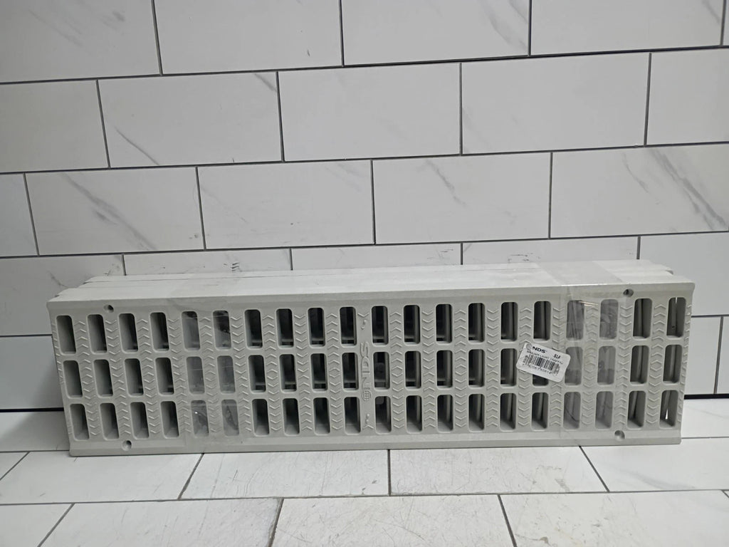 (4 PACK) NDS 5" x 20" Light Traffic Channel Grates (Light Gray)