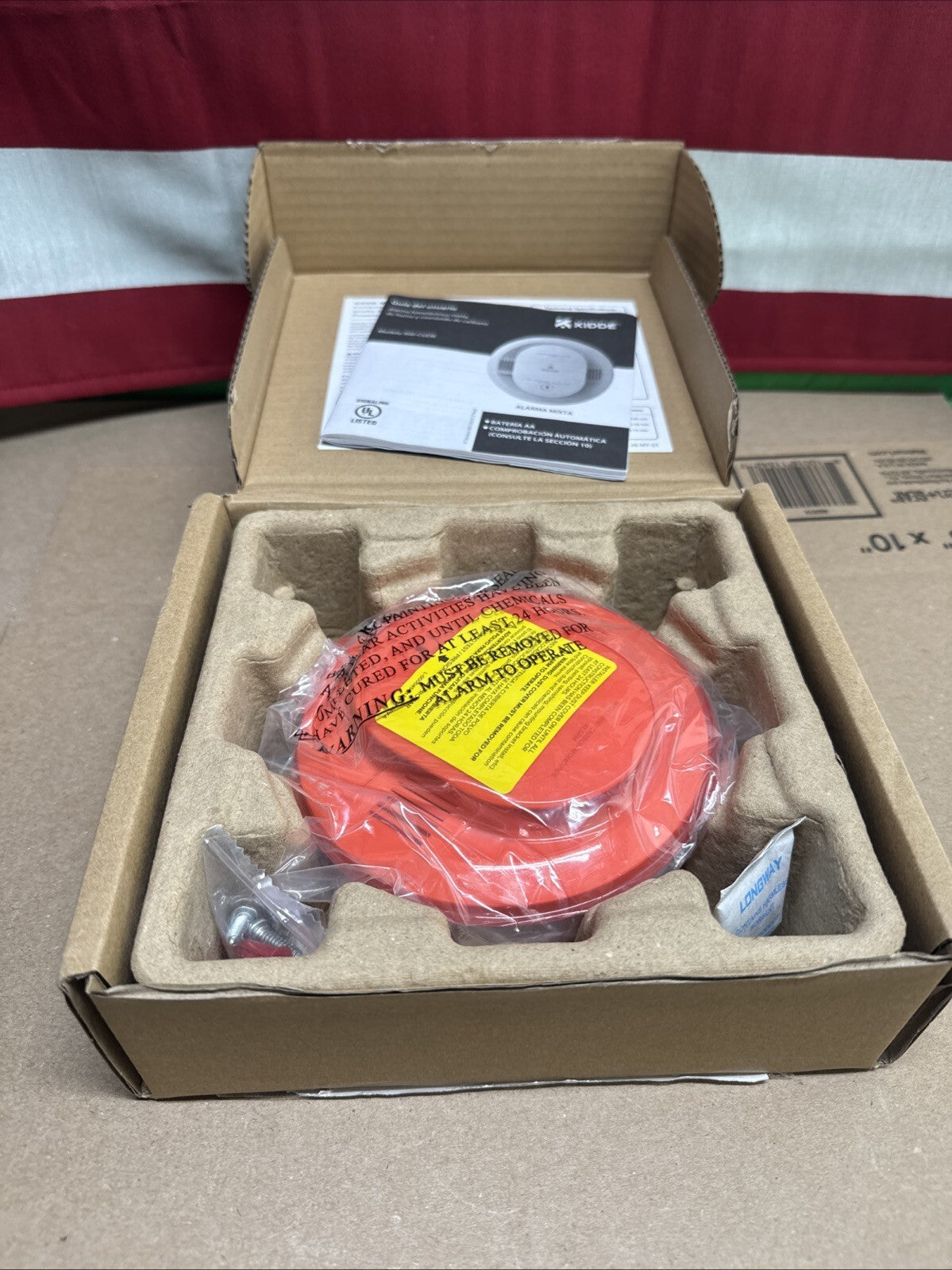 KIDDE Smoke and Carbon Monoxide Voice Alarm - Model #900-CUDR-V