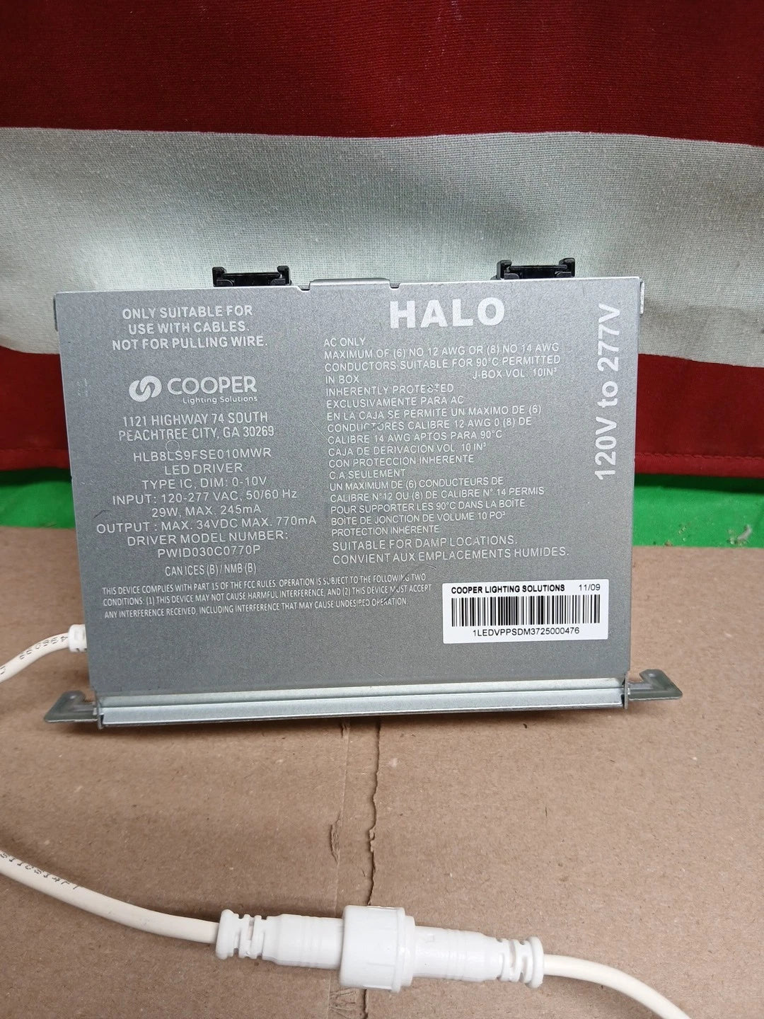 HALO 8 in. Selectable CCT and Lumens Canless Recessed Integrated LED Kit