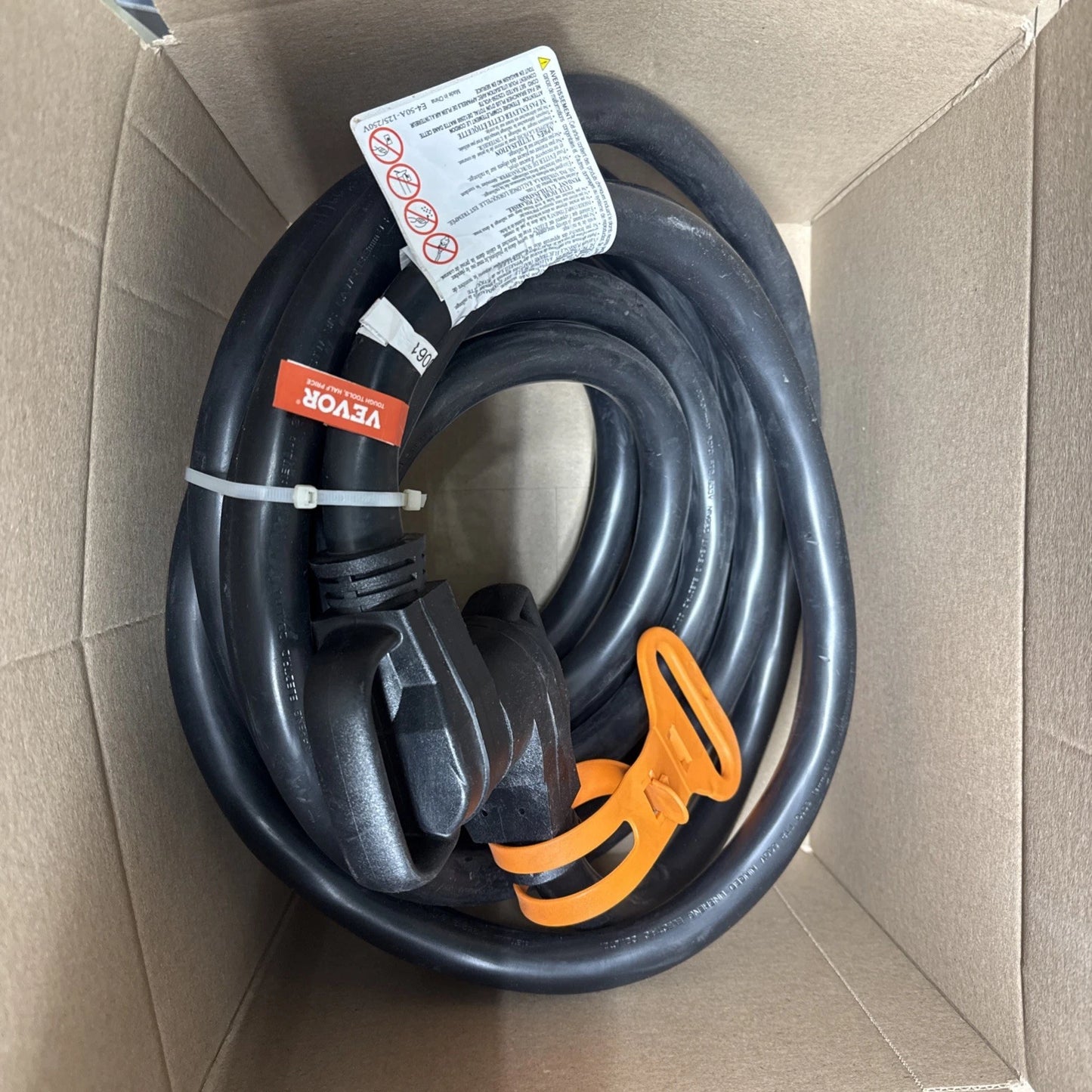 VEVOR 25 FT 50Amp RV Extension Cord NEMA N14-50P to N14-50R, 125 / 250V Heavy D.