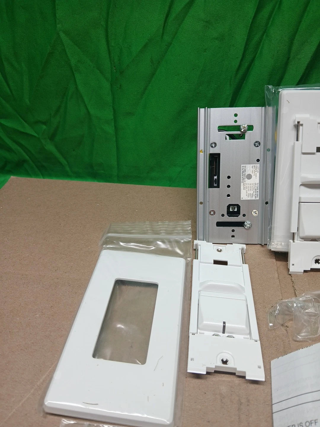 3pck Leviton Renoir II Master Dimmer LED/Fluorescent 16A White AWSMT-7DW