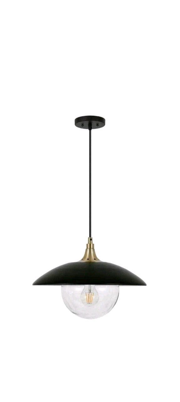 Meyer+Cross Alvia Pendant in Black and Gold Open Box