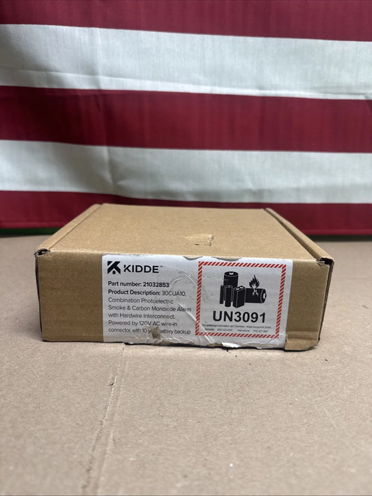 Kidde Combination Photoelectric Smoke & Carbon Monoxide Alarm 30CUA10