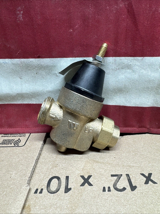 Watts 3/4 LFN45BM1-U 3/4 in. Brass MPT x FTP Pressure Reducing Valve