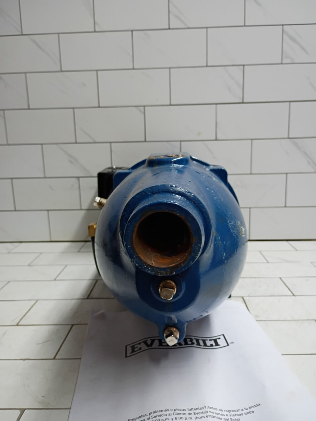 Everbilt HDSWJ7 3/4 HP Cast Iron Shallow Well Jet Pump *For Parts *