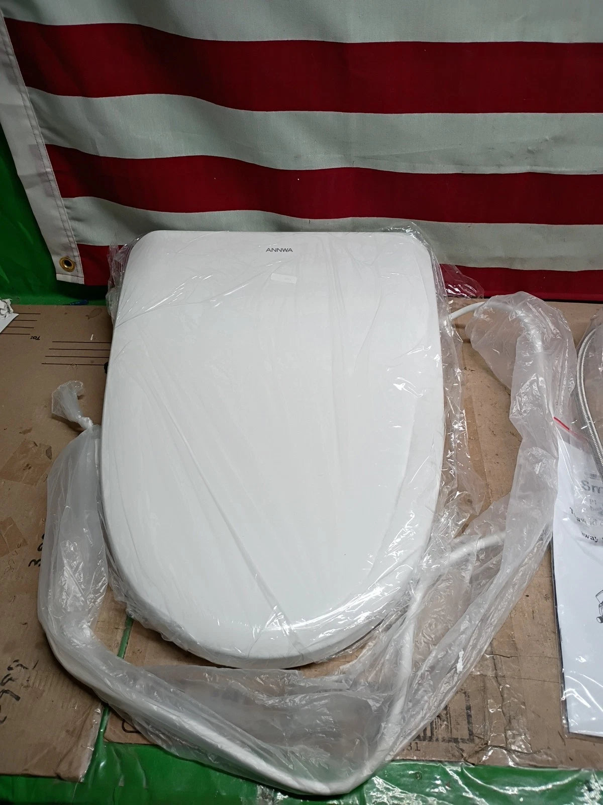 ANNWA Smart Bidet Toilet Seat NKH3101-NA, OPEN BOX