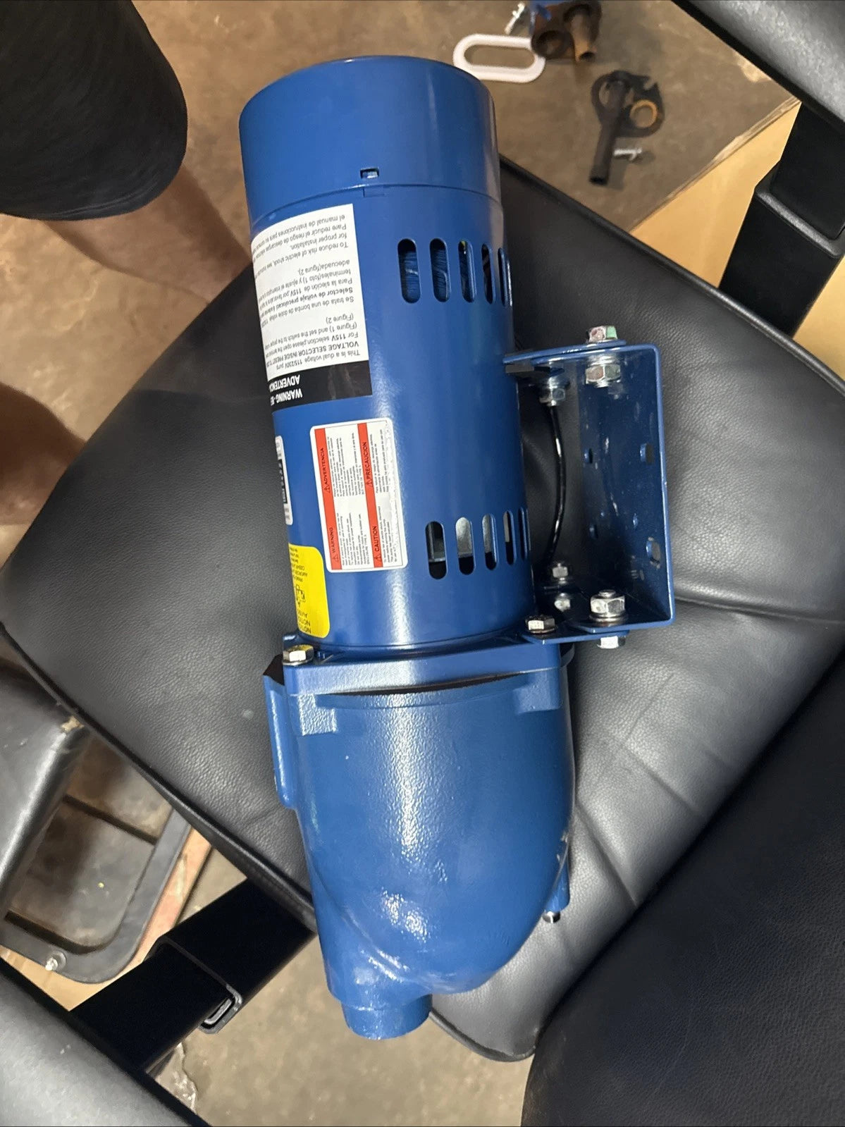 Everbilt Shallow Well Jet Pump Cast Iron 1/2HP HDSWJ5, Used Or For Parts Only