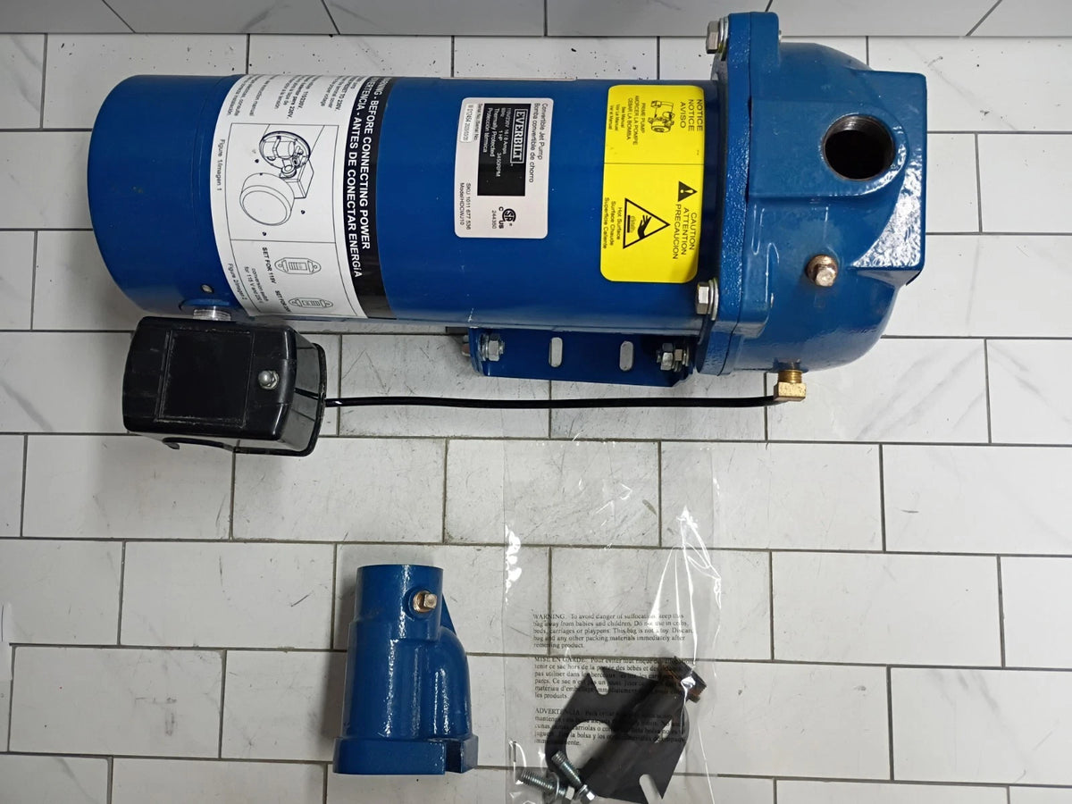 Everbilt HDCWJ10, 1 HP Professional Convertible Jet Pump PARTS ONLY