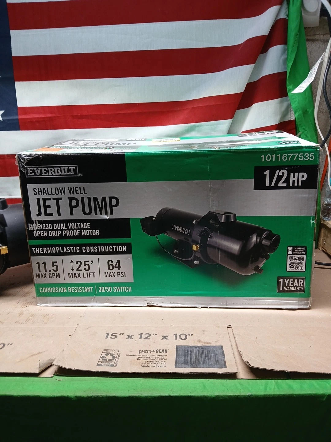 Everbilt 1/2 HP Plastic Shallow Well Jet Pump