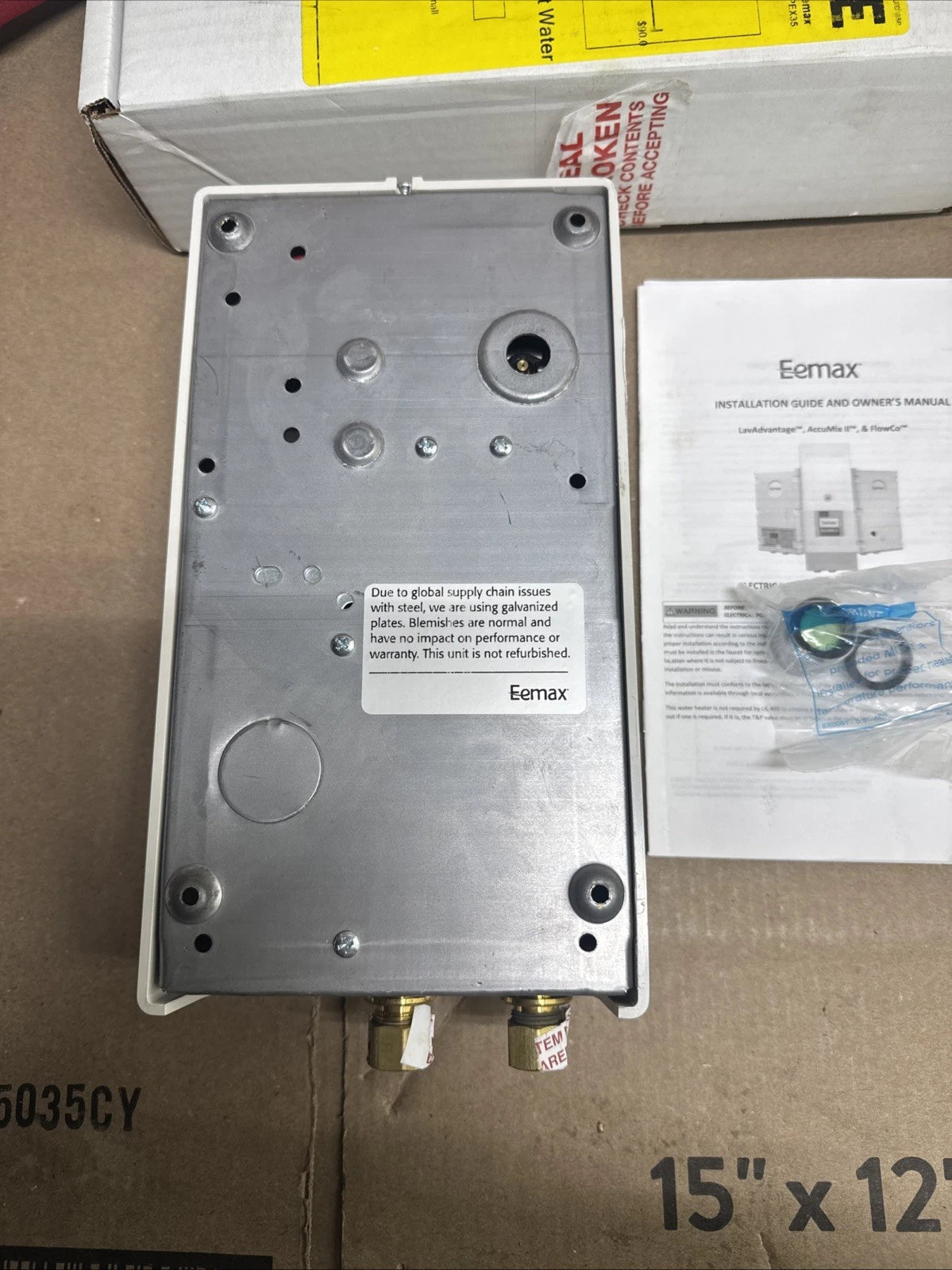 EEMAX SPEX35 Electric Tankless Water Heater,240V Under Counter