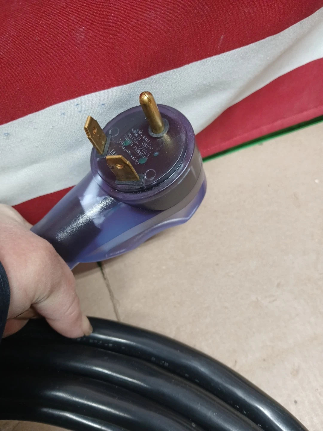 CONNTEK RV CORD W/RP INDICATOR 30FT 30A 125V