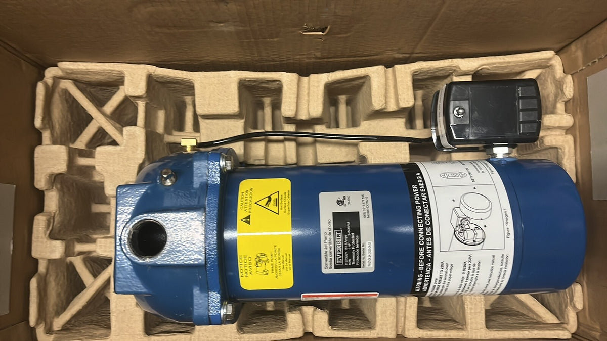 Everbilt HDCWJ10, 1 HP Professional Convertible Jet Pump PARTS ONLY