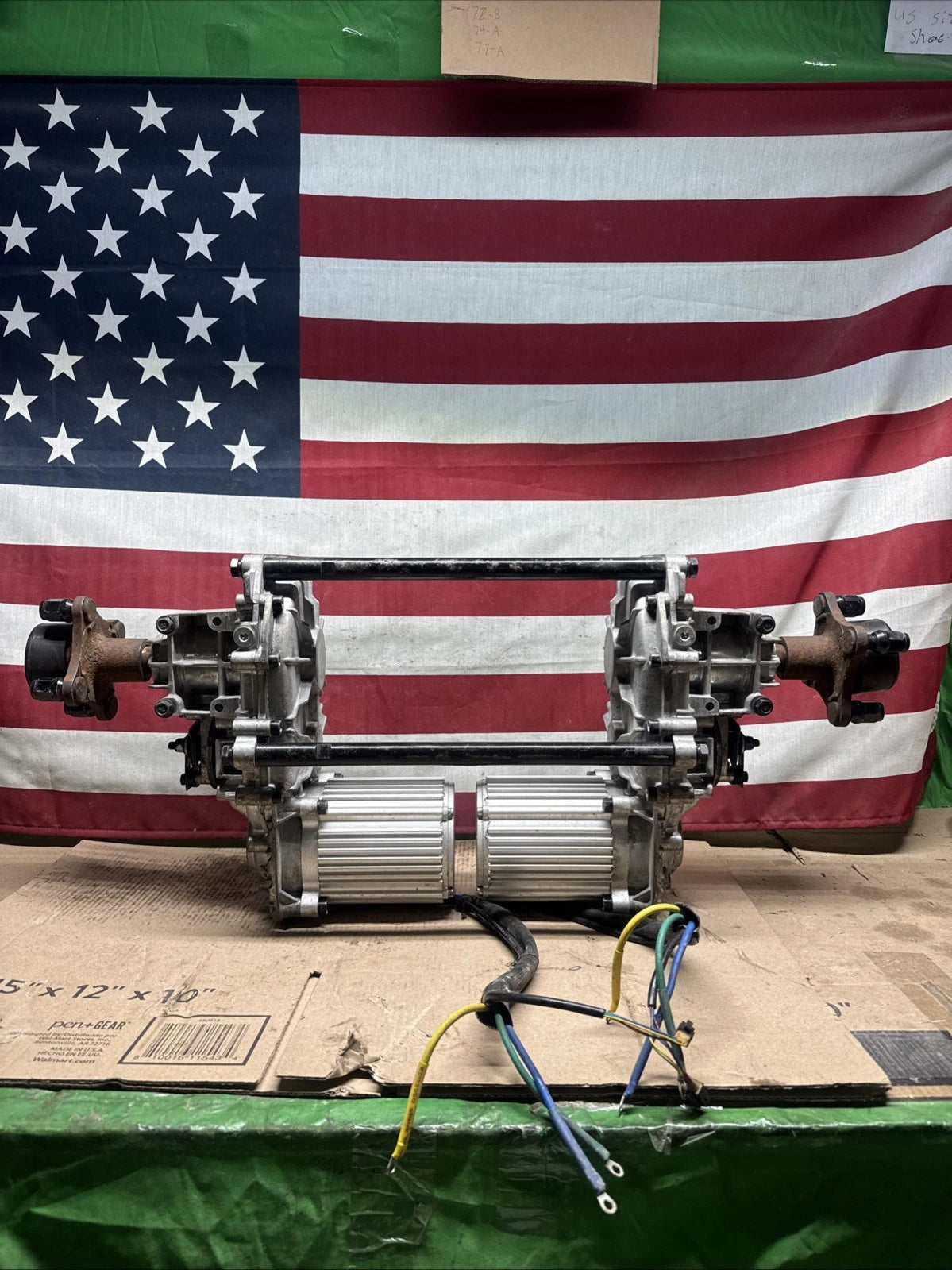 Complete Drive Motor & Transaxle Assembly Ryobi 30" Z30Li 80v Zero Turn Mower