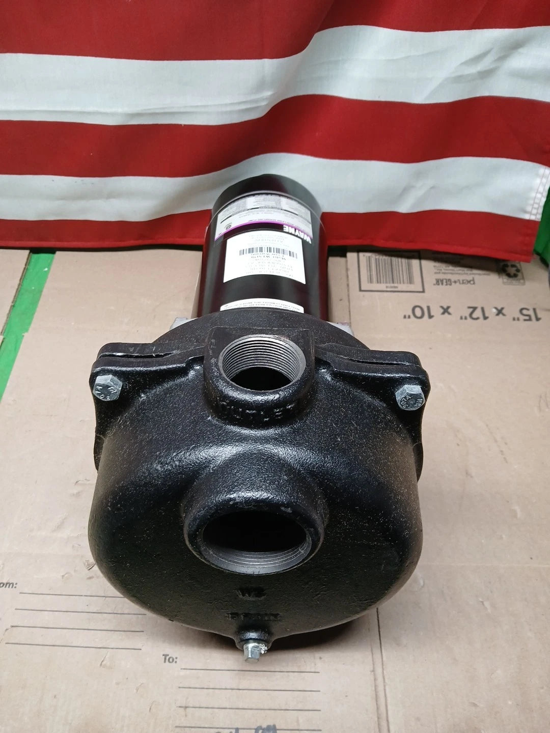 Wayne 1-1/2 HP Cast Iron Quick-Prime Lawn-Sprinkler Pump. NOB-..