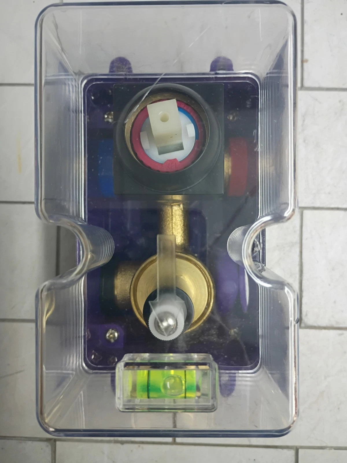 NEW IN WALL SHOWER FAUCET MIXING VALVE. Open Box Read Description